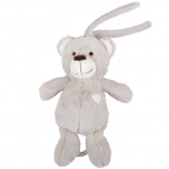 Doudou en peluche ourson BIGJIGS BABY avec mélodie