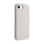 Magnetische siliconenhoes voor iPhone 16e - steengrijs beige