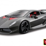 Bburago Car Model Lamborghini Sesto Elemento 1:24 Gray