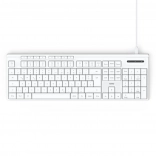 Clavier filaire blanc