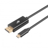 Kabel USB-C naar DisplayPort 2m zwart