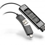 USB-naar-QD-adapter POLY DA85 (zwart)