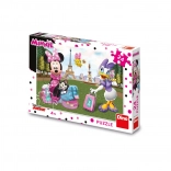 Puzzle Minnie et Daisy à Paris 24 pièces
