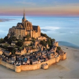 Puzzle Mont Saint Michel vu du ciel 1000 pièces