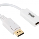 UNITEK DisplayPort–HDMI 4K adapter, fehér