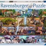 Puslespil Ravensburger Kongerige af vilde dyr 2000 brikker