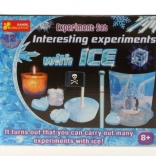 Ciekawe eksperymenty z lodem – zestaw naukowy dla dzieci