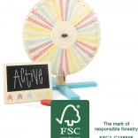 trælykkehjul med skoletavle SMALL FOOT Active