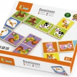 Viga Domino en bois Ferme 28 pièces Montessori