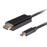 USB‑C‑naar‑HDMI‑kabel 4K 60 Hz, 3 m, zwart