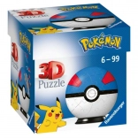 Ravensburger puzzle 3D Pokémon Great Ball – 54 pièces