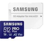 Scheda di memoria Samsung Pro Plus microSDXC 512GB 180/130 MB/s UHS-I U3
