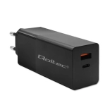 Charger Qoltec GaN Power Pro Black