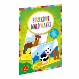 Sand pictures Cow, Chicken