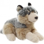 Plush Lying Wolf 22 cm