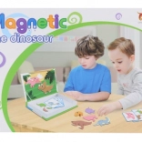 Magnetisch educatief spel Dinosaurussen