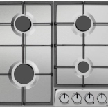 Gaskogeplade i rustfrit stål AMICA 60 cm ExtraSpace