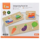 Holzpuzzle Logik VIGA, 24 Teile