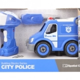 Šroubovací policejní auto s dálkovým ovládáním