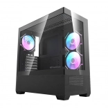Boîtier PC darkFlash DS900 Air noir avec 7 ventilateurs ARGB
