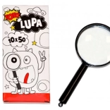 Leesloep kunststof/glas 11 cm