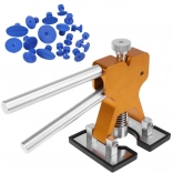 Kit de réparation des bosses de carrosserie PDR avec extracteur et 18 embouts de traction