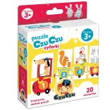 CzuCzu puzzle treno con numeri – imparare a contare