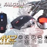 Souris optique de jeu USB Falcon