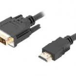 HDMI–DVI-D kabel 1,8 m zwart