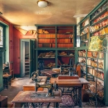 Ravensburger puzzel Verloren Plaatsen: Muziekbibliotheek 1000 stukjes