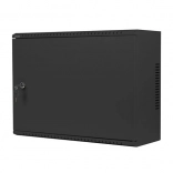 Armadio a parete per rack 19 pollici 4U+3U 540x200 a basso profilo nero