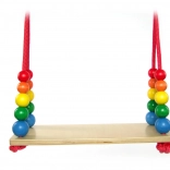 Hess altalena per bambini in legno classica