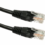 Netwerk patchkabel CAT5e RJ45 UTP 2 m zwart TB