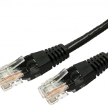 Patch kábel RJ45 Cat6A UTP 3 m čierny