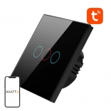 Smart Light Switch WiFi Avatto 3-way TUYA (Black)