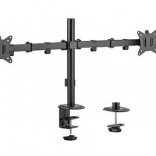 Asztali állítható kar két monitorhoz, 32 hüvelykig, 9 kg