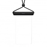 Baseus vandtæt smartphone-etui med skyde-lukning (sort)