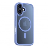 Torras Guardian Magnetic hoesje voor iPhone 16 blauw