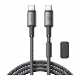 Câble USB‑C JOYROOM S-A50 60 W 1,2 m gris