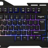 YENKEE clavier gaming Shadow avec plaque métallique et rétroéclairage RVB