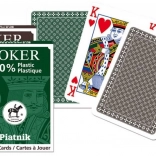 Cartes en plastique pour POKER et BRIDGE – type français