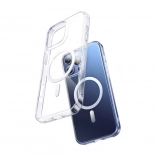 Coque magnétique pour iPhone 16 Pro Max McDodo transparente